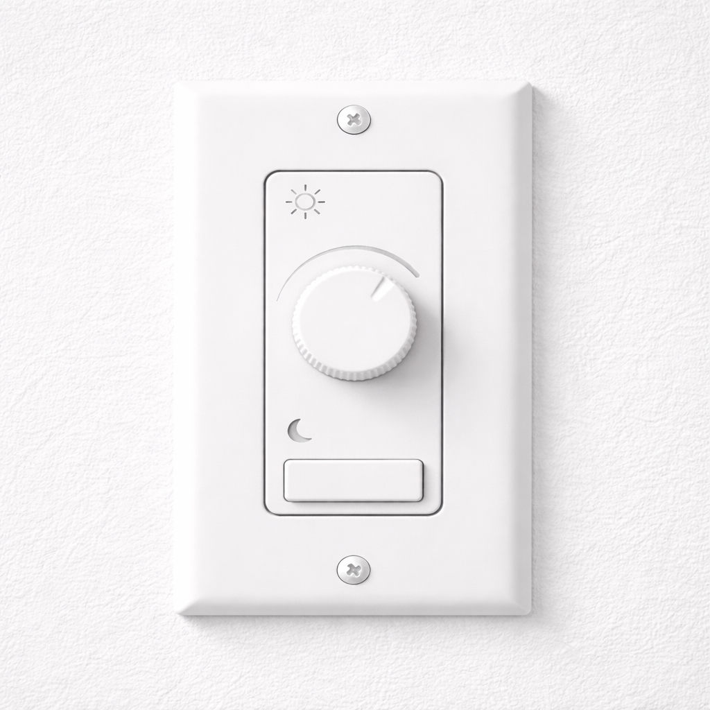 Dimmer switch installation